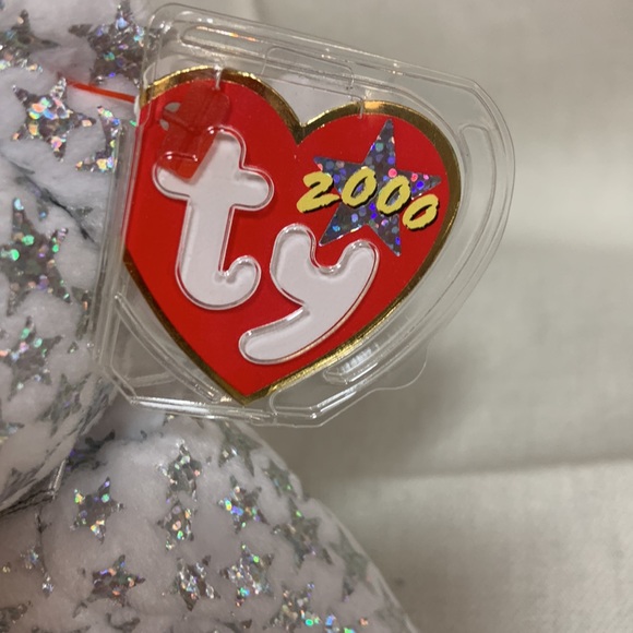 THE BEGINNING BEAR BEANIE BABY W/ERRORS - Picture 2 of 6